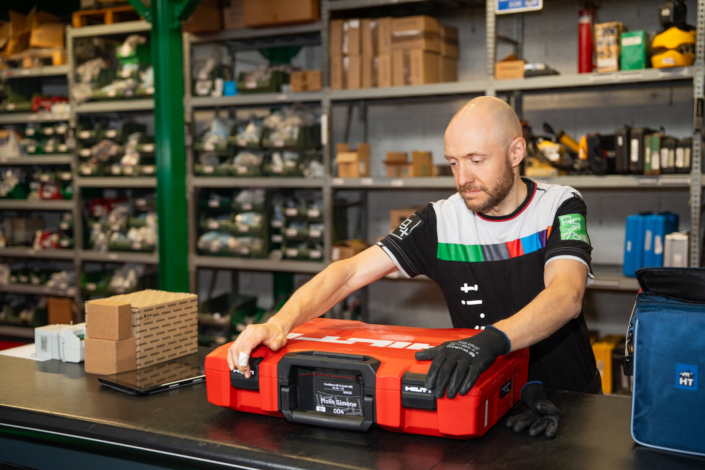 hilti attrezzatura tecnologica